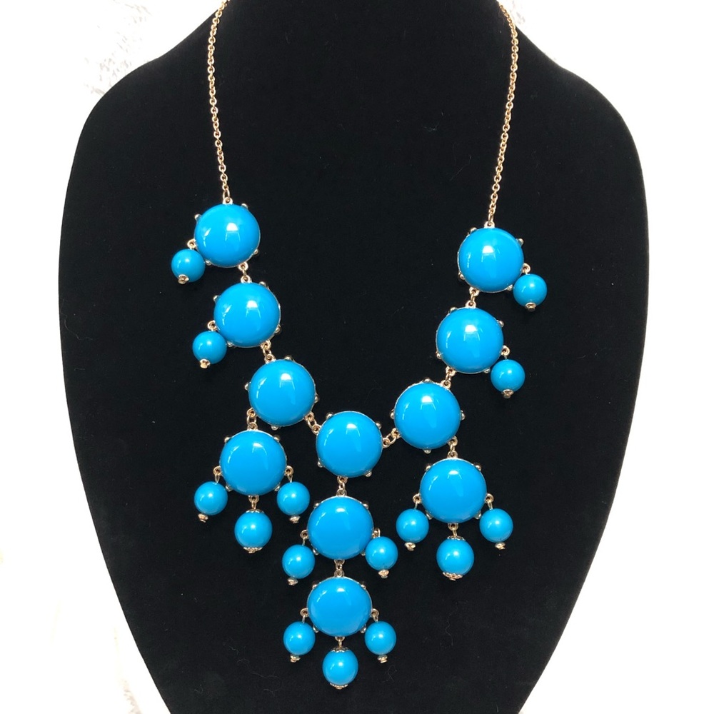 Turquoise bubble necklace